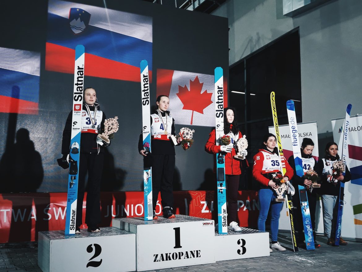 PODIUM MŚJ Zakopane / Martyna Okrzesik