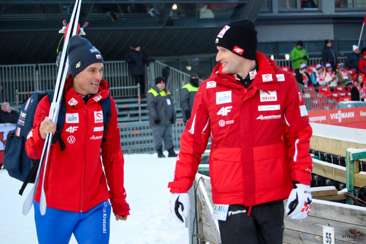 Piotr Żyła i Maciej Maciusiak, fot. Małgorzata Mikulska