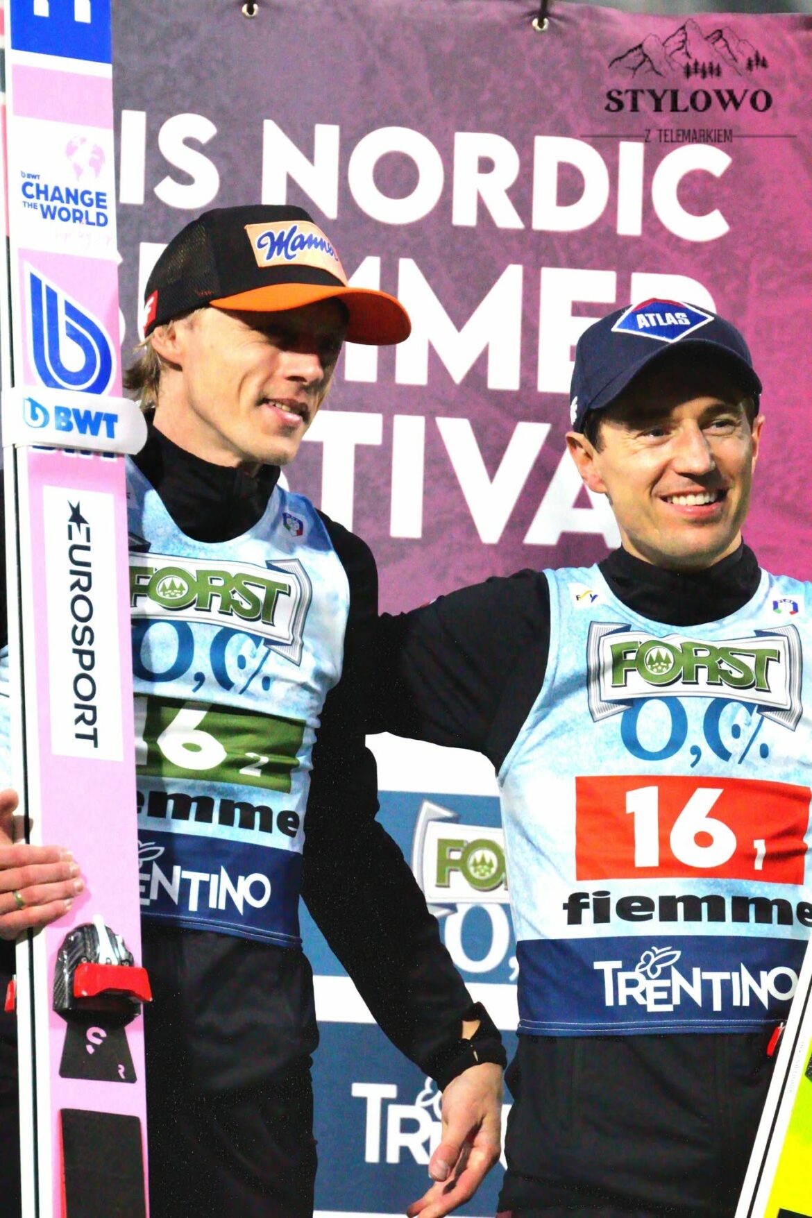 Dawid Kubacki, Kamil Stoch, fot. Małgorzata Mikulska