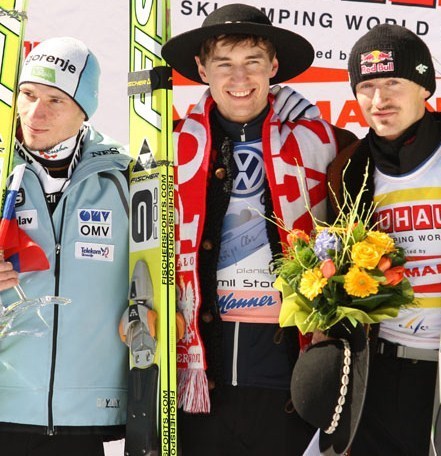 Robert Kraniec, Kamil Stoch, Adam Małysz, źródło: Berkutchi